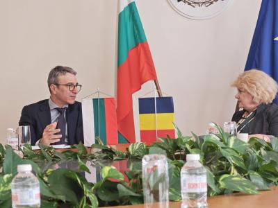 Газ, ток и мостове над Дунав: министър Трайков и посланикът на Румъния у нас обсъдиха стратегически връзки в региона