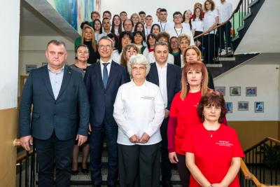 Министърът на енергетиката Трайчо Трайков отбеляза 150-годишнината от Априлското въстание в Панагюрище и откри нов STEM център