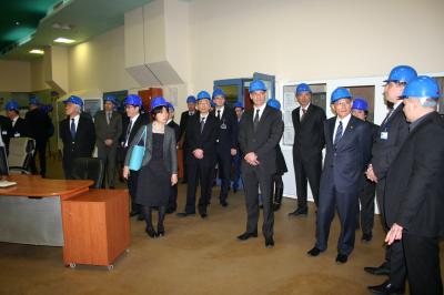 Заместник-министърът на енергетиката Николай Николов на обиколка на централата