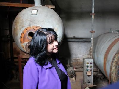 Министър Петкова посети котелното помещение в детска градина 