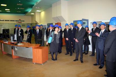 Заместник-министърът на енергетиката Николай Николов на обиколка на централата