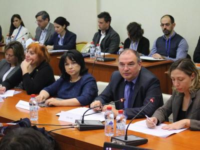 Министърът на енергетиката Теменужка Петкова на представянето на проекта 