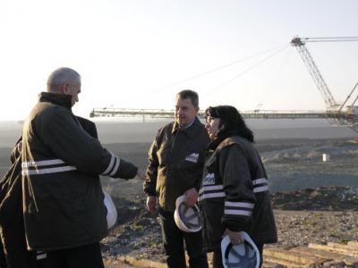 Министър Теменужка Петкова посети рудник 
