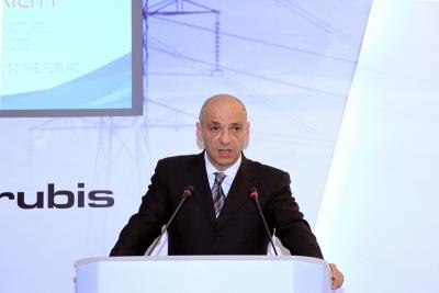 Заместник-министър Николай Николов по време на годишния електроенергиен форум 
