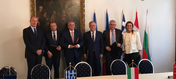 Gas companies from Bulgaria, Greece, Romania and Hungary signed a Memorandum of Understanding on the Vertical Gas Corridor 