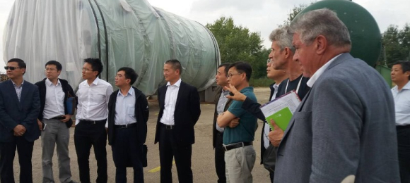 Представители на Китайската национална енергийна администрация посетиха площадката на АЕЦ 